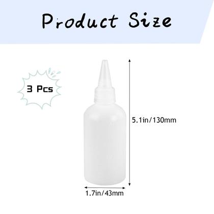 Imagem de Conjunto de 3 Frascos para Alimentação de Répteis TTFdacai 3x100ml