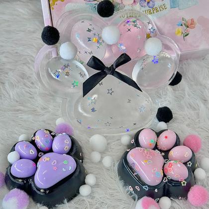 Imagem de Conjunto de 3 Squeeze Toys Pawfect Tail Taba Squishy Cat Paw