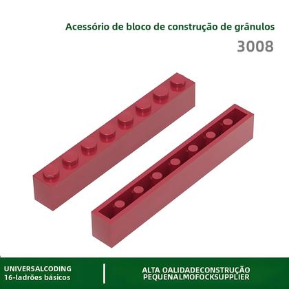 Imagem de Conjunto de 33 Blocos de Construção de Buraco Alto - Compatíveis com Brinquedos DIY