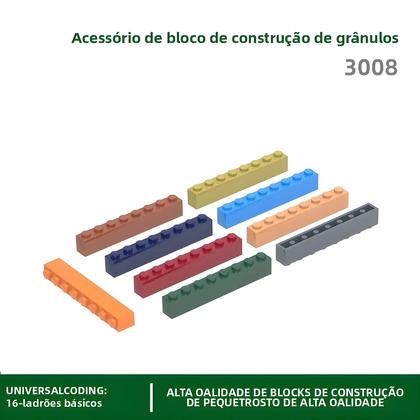Imagem de Conjunto de 33 Blocos de Construção de Buraco Alto - Compatíveis com Brinquedos DIY