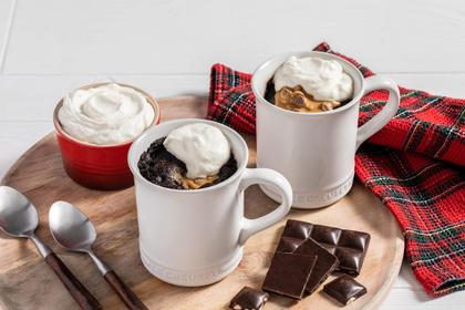 Imagem de Conjunto de 4 canecas Le Creuset em grés branco de 400 ml