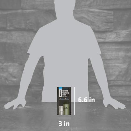 Imagem de Conjunto de 4 Copos Stanley The Nesting Hammertone (60ml)