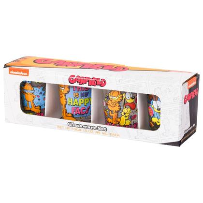 Imagem de Conjunto de 4 Vidros Garfield Neon 90s Silver Buffalo - 45ml