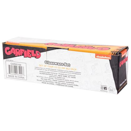 Imagem de Conjunto de 4 Vidros Garfield Neon 90s Silver Buffalo - 45ml