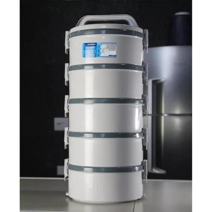 Imagem de Conjunto de 5 Marmitas 1,5L Tekcor Soprano