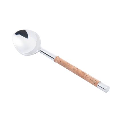 Imagem de Conjunto de 5 Talheres de Aço Inox com Cabo de Cortiça Wolff