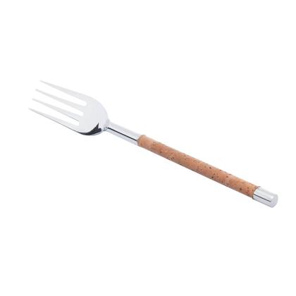 Imagem de Conjunto de 5 Talheres de Aço Inox com Cabo de Cortiça Wolff