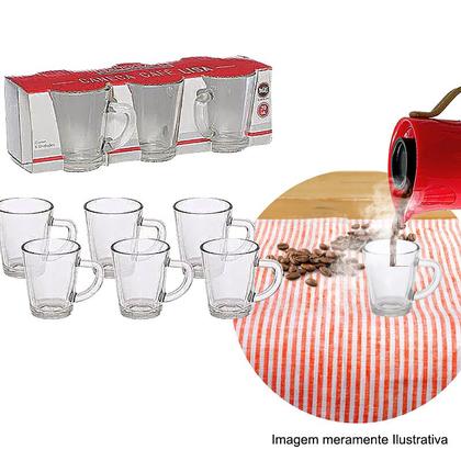 Conjunto de 6 Canecas para Café e Chá Lisa 70ml CANC090 - HAUSKRAFT - ETILUX, HAUSKRAFT, WESTERN Imagem de Conjunto de 6 Canecas para Café e Chá Lisa 70ml CANC090 - HAUSKRAFT