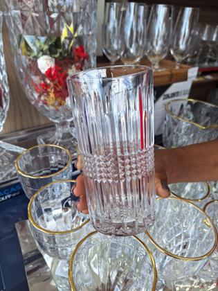 Conjunto de 6 copos Viena de 360 ml, Cristal ecológico, lapidado - Haus Imagem de Conjunto de 6 copos Viena de 360 ml, Cristal ecológico, lapidado - Haus