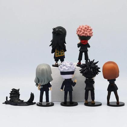 Imagem de Conjunto de 7 Figuras de Ação Jujutsu Kaisen (9cm) - Gojo, Itadori, Megumi e Outros