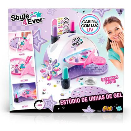 Imagem de Conjunto De Acessorios Estúdio De Unhas De Gel Com Uv - Fun