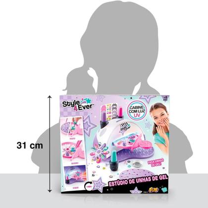 Imagem de Conjunto De Acessorios Estúdio De Unhas De Gel Com Uv - Fun