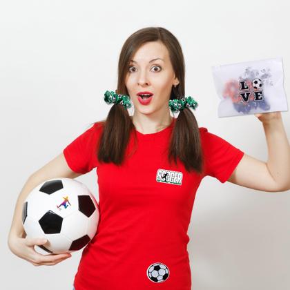 Imagem de Conjunto de acessórios Kolewo4ever Girls' Soccer, 160 peças, conjunto de presente