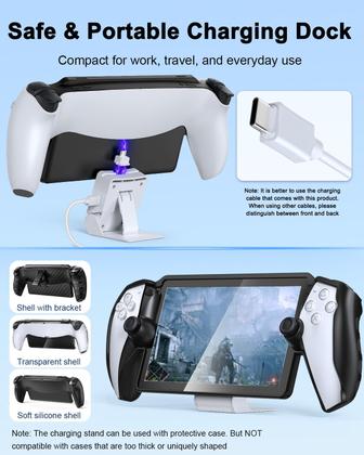 Imagem de Conjunto de acessórios KOVA 13 em 1 para Playstation Portal Remote Play