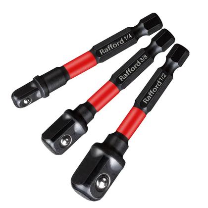 Imagem de Conjunto De Adaptadores De Soquete De Impacto Rafford 1/4 3/8 1/2 Com Suporte Para Extensão Para