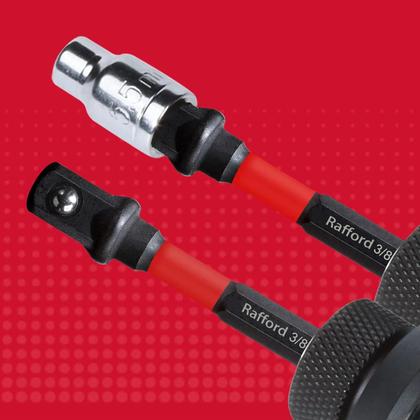 Imagem de Conjunto De Adaptadores De Soquete De Impacto Rafford 1/4 3/8 1/2 Com Suporte Para Extensão Para