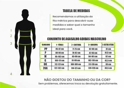Imagem de Conjunto de Agasalho Adidas Jaqueta + Calça Woven 3 Listras Masculino
