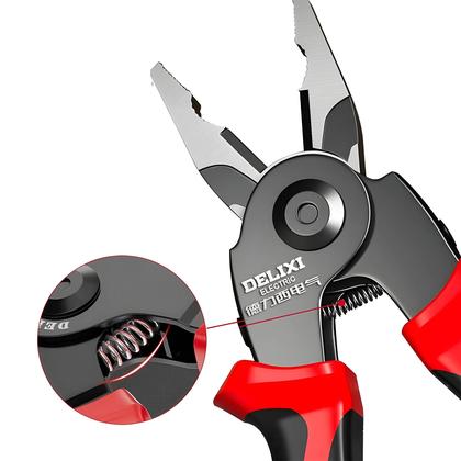 Imagem de Conjunto De Alicates Elétricos Multifuncionais 5 Em 1 Com Cabeçotes Intercambiáveis, Desencapador De