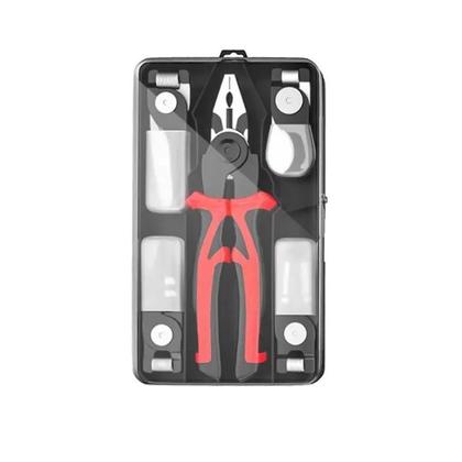 Imagem de Conjunto De Alicates Elétricos Multifuncionais 5 Em 1 Com Cabeçotes Intercambiáveis, Desencapador De