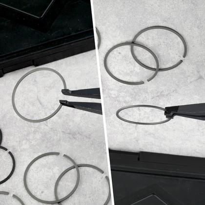 Imagem de Conjunto de alicates Lock Ring LEONTOOL, 2 peças de alicate Flat Snap Ring