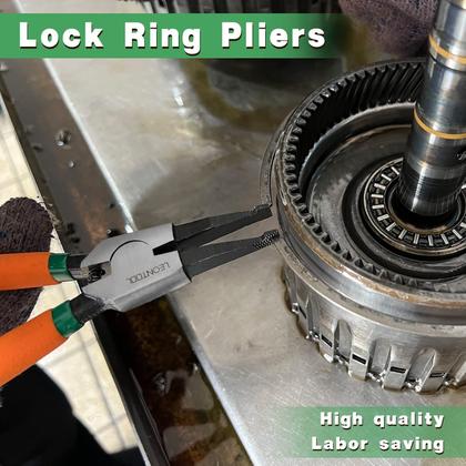 Imagem de Conjunto de alicates Lock Ring LEONTOOL, 2 peças de alicate Flat Snap Ring