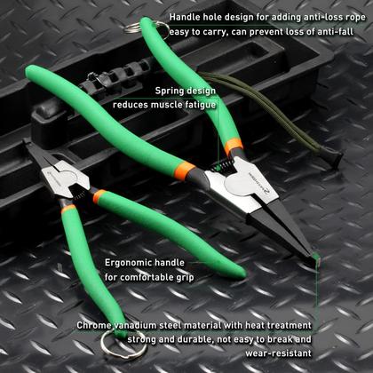 Imagem de Conjunto de alicates Lock Ring SPEEDWOX Special Angle Tip, 2 unidades