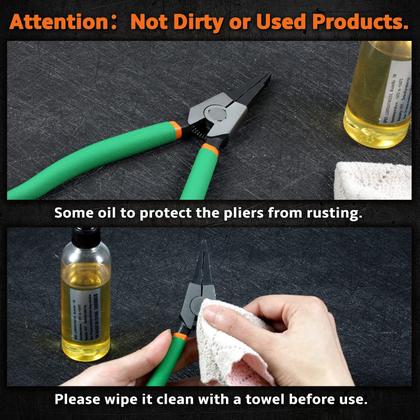 Imagem de Conjunto de alicates Lock Ring SPEEDWOX Special Angle Tip, 2 unidades