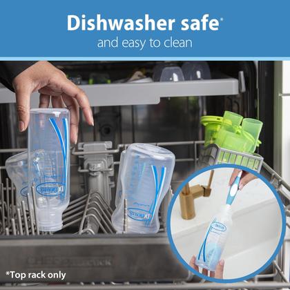 Imagem de Conjunto de Alimentação Dr. Brown's Anti-Cólica - Mamadeira Cinza