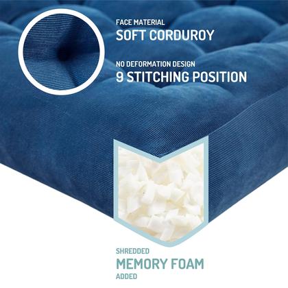 Imagem de Conjunto de almofadas de chão Degrees of Comfort, pacote com 6 unidades, espuma de alta densidade