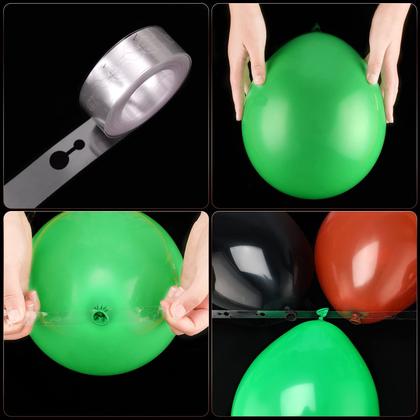 Imagem de Conjunto de Arcos de Balões de Futebol Skylety - 97 Unidades + 6 Balões de Campo