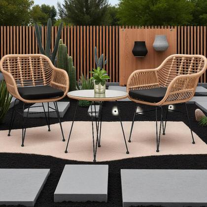 Imagem de Conjunto de Área Externa Sky com 2 Poltronas, 1 Mesa