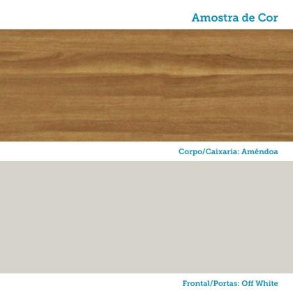 Imagem de Conjunto de Armário Multiuso 2 Peças 100% Mdf Prisma Espresso Móveis