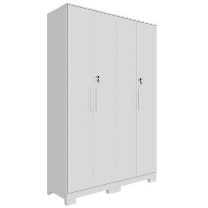 Imagem de Conjunto de Armário Multiuso 2 Peças 100% Mdf Prisma Espresso Móveis