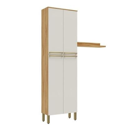 Imagem de Conjunto de Armário Multiuso com 2 Peças 100% Mdf Itália Espresso Móveis