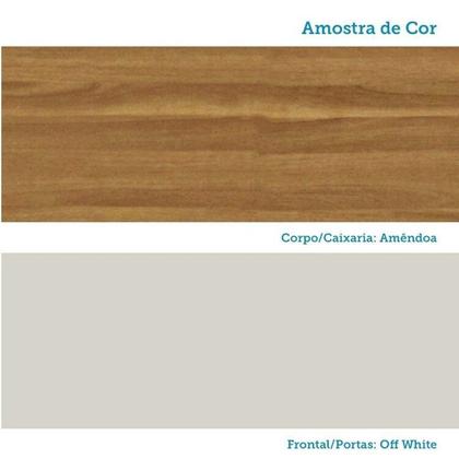 Imagem de Conjunto de Armário Multiuso com 2 Peças 100% Mdf Itália Espresso Móveis