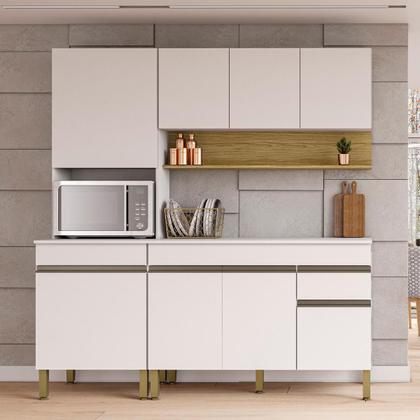 Imagem de Conjunto de Armarios Modulados Line com 8 Portas e 1 Gaveta