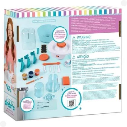 Conjunto De Artesanato Fashion Dreams Mini Estúdio De Cerâmica