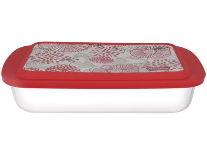 Imagem de Conjunto de Assadeiras de Vidro Marinex Prática