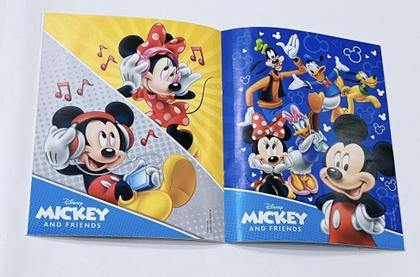 Imagem de Conjunto de atividades bendon Mickey And Friends com cor, adesivo e design