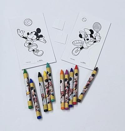 Imagem de Conjunto de atividades bendon Mickey And Friends com cor, adesivo e design