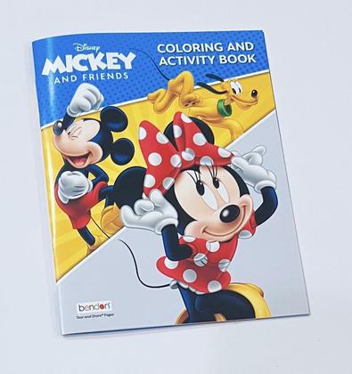 Imagem de Conjunto de atividades bendon Mickey And Friends com cor, adesivo e design