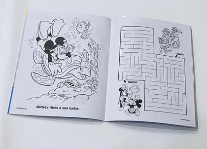 Imagem de Conjunto de atividades bendon Mickey And Friends com cor, adesivo e design