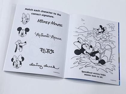 Imagem de Conjunto de atividades bendon Mickey And Friends com cor, adesivo e design