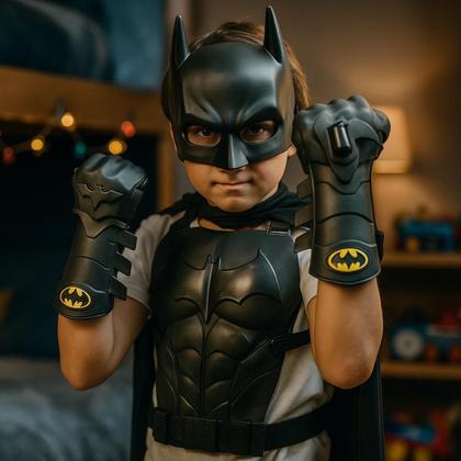 Conjunto De Aventura Do Batman Dc Comics Fantasia Do Batman