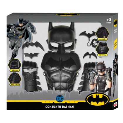 Conjunto De Aventura Do Batman Dc Comics Fantasia Do Batman