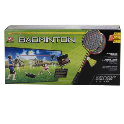 Imagem de Conjunto de badminton portátil ZUME GAMES com base independente