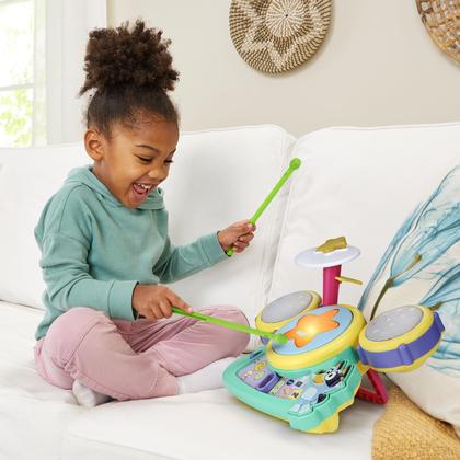 Imagem de Conjunto de Bateria VTech Bluey Hooray com Luz e Som - Para Crianças Acima de 3 Anos