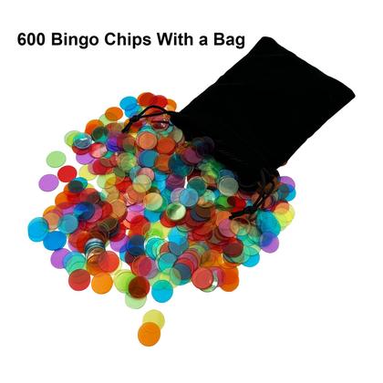 Imagem de Conjunto de Bingo JUNWRROW Deluxe com Gaiola de Metal, 100 Cartelas e 600 Marcadores