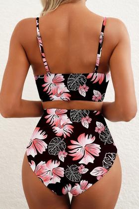 Imagem de Conjunto de biquíni Herseas 2025 Summer para mulheres preto GG