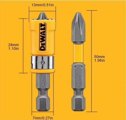 Imagem de Conjunto De Bits Ph2 E Limitador Magnético Dewalt chave Philips